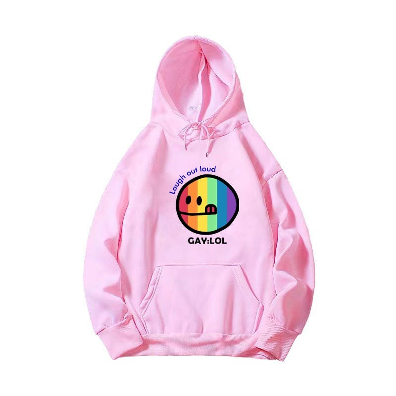 Women's hoodie with colorful graphic print Lisslune