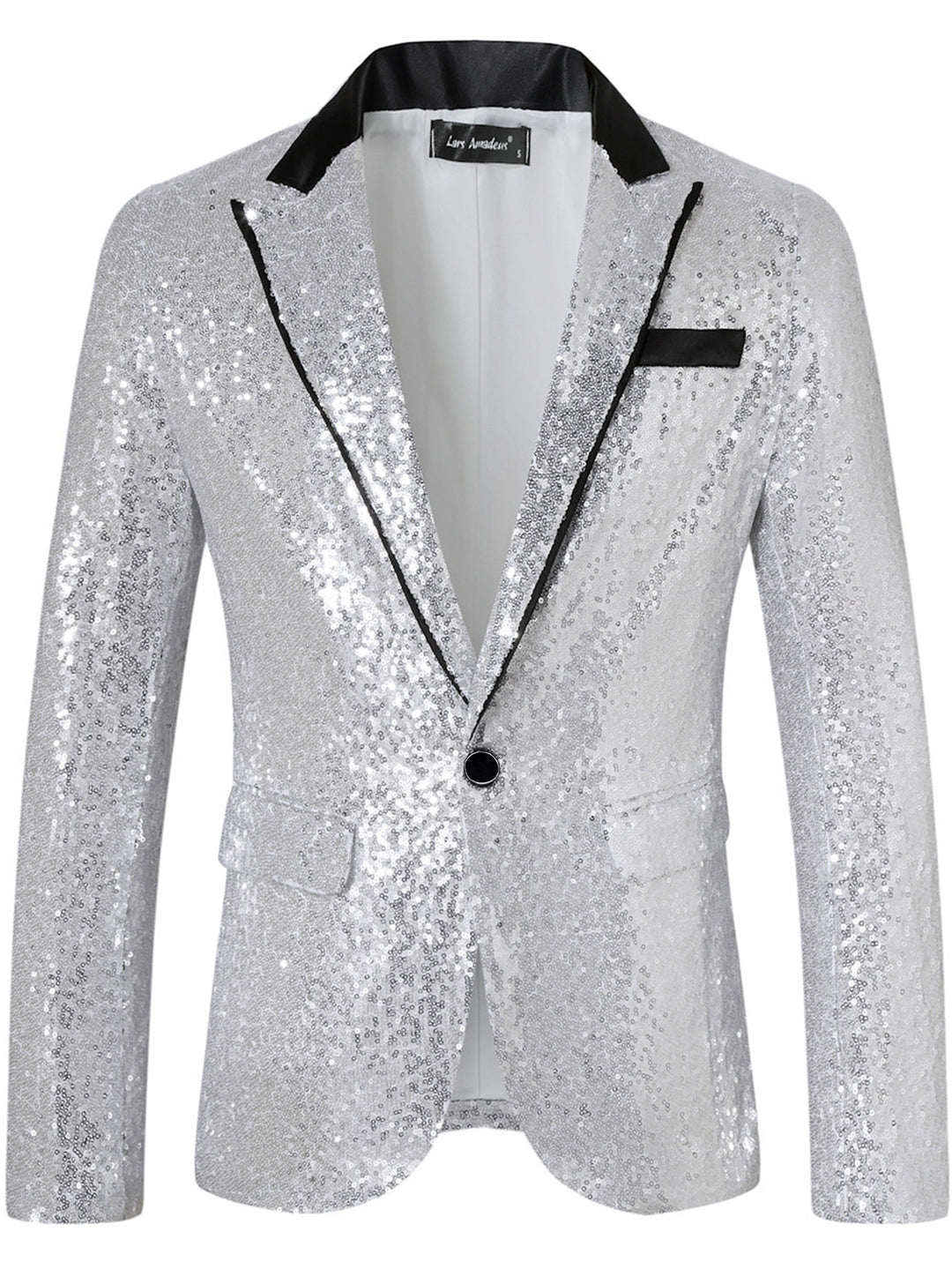 Men's Glamorous Sequin Blazer Lisslune