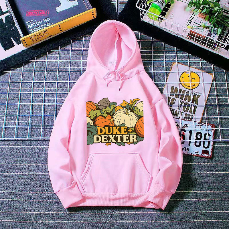 Women's hoodie with cheerful pumpkin motif Lisslune