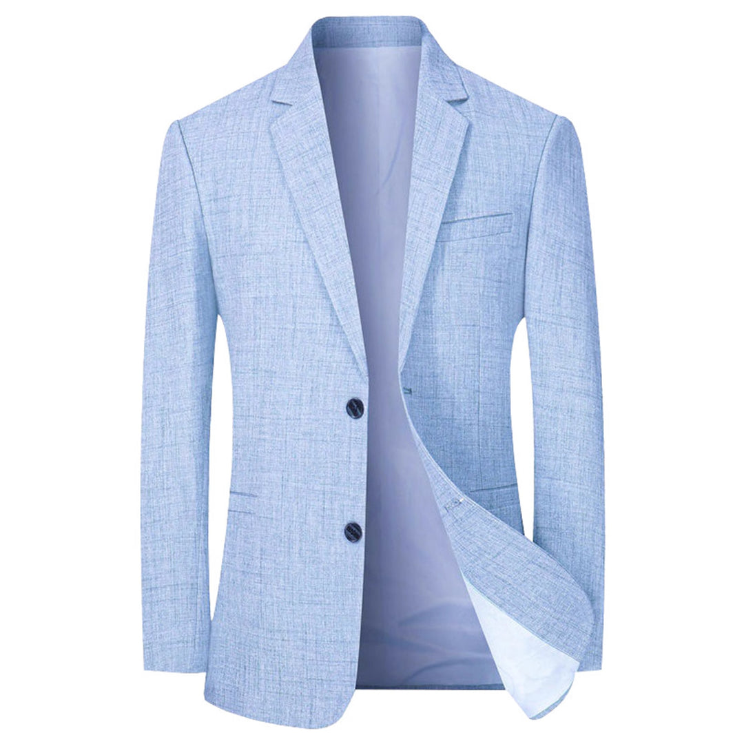 Men's elegant casual blazer with textured surface Lisslune