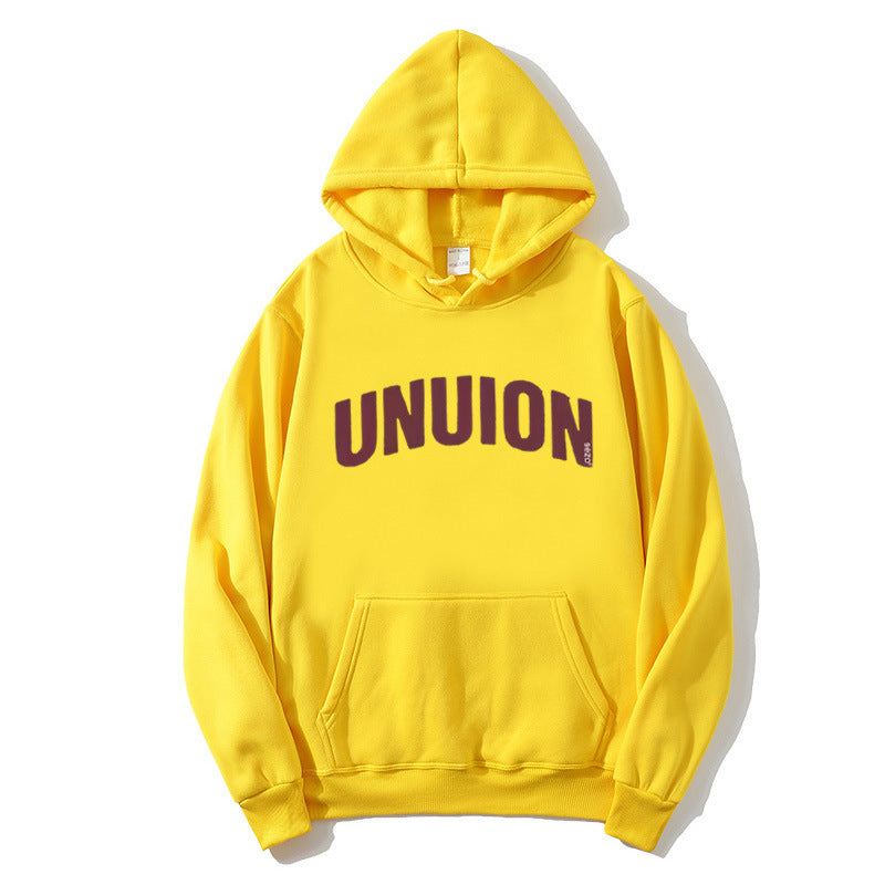 Women's hoodie with modern lettering Lisslune 1772612799