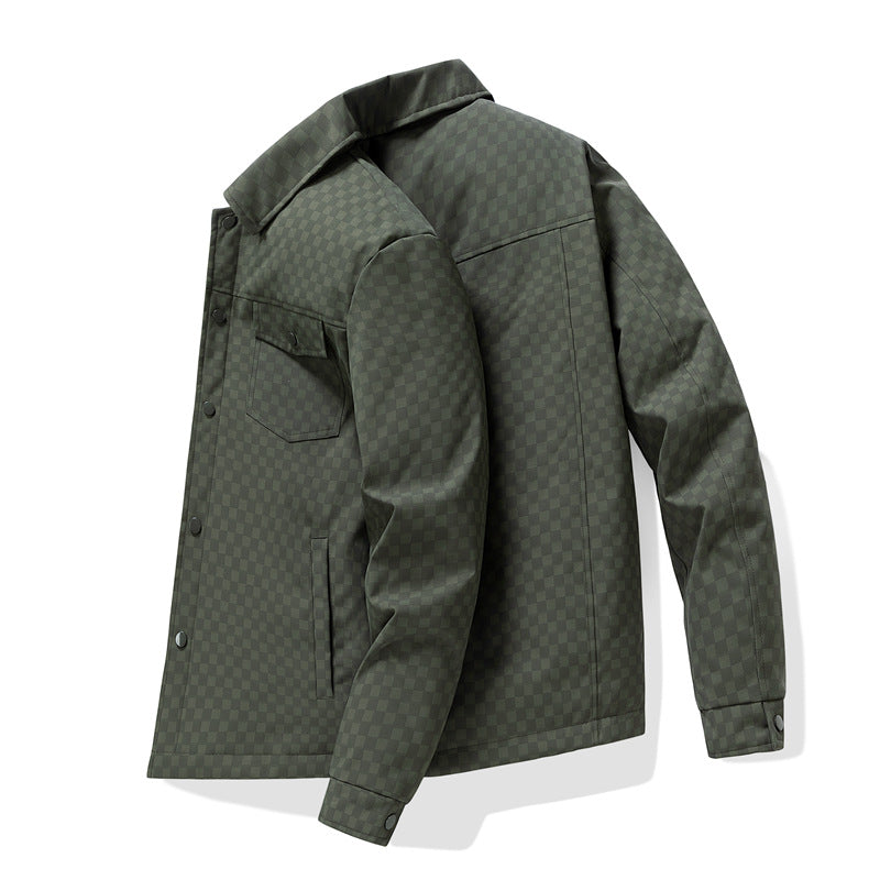 Men's quilted transitional jacket Lisslune