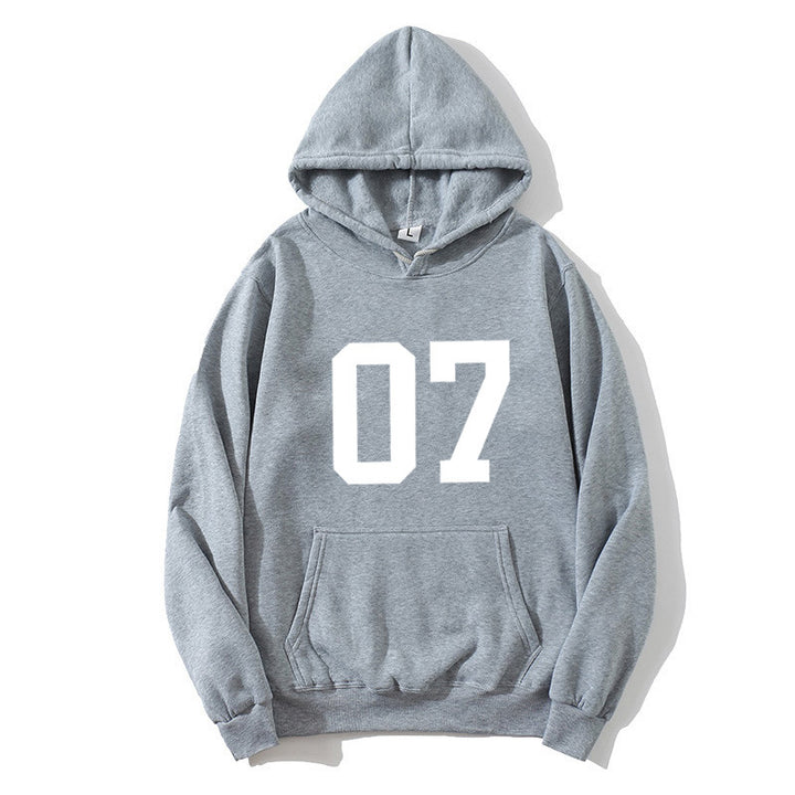 Women's hoodie with large lettering Lisslune