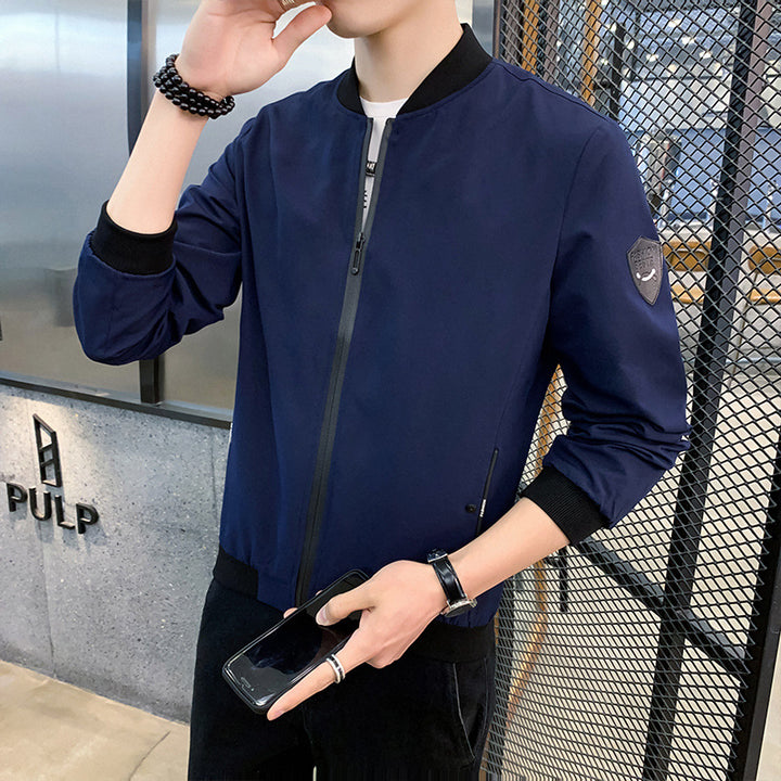 Men's sporty bomber jacket Lisslune