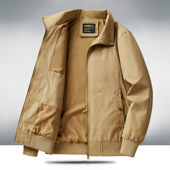 Men's Casual Leisure Jacket with High Collar Lisslune