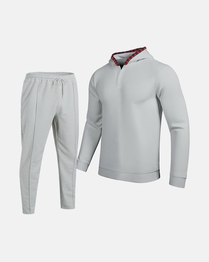 Men's sporty hoodie set with breathable and ergonomic cut Lisslune