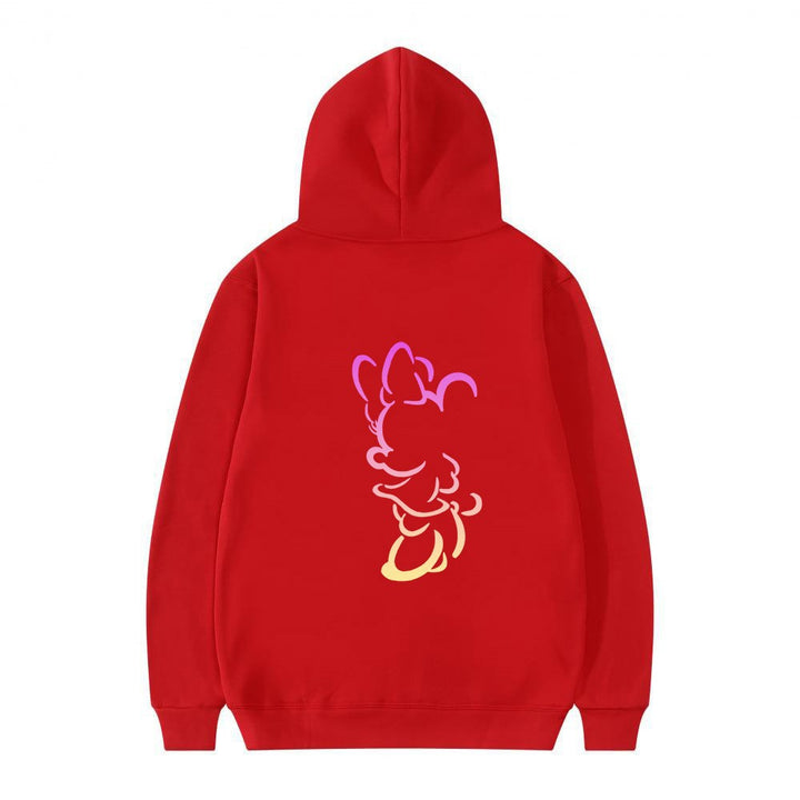 Women's hoodie with artistic cloud design and soft inner lining Lisslune