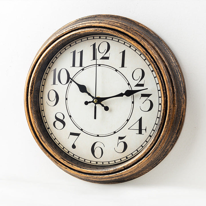 Lisslune | WoodEra - Timeless Brown Wall Clock