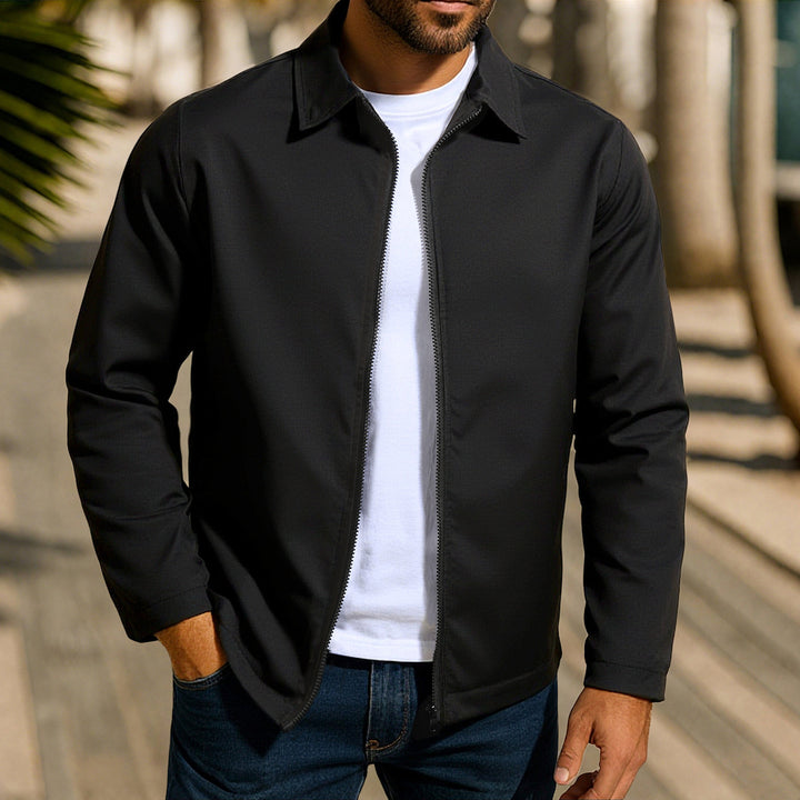 Men's casual leisure jacket with innovative wind protection technology Lisslune