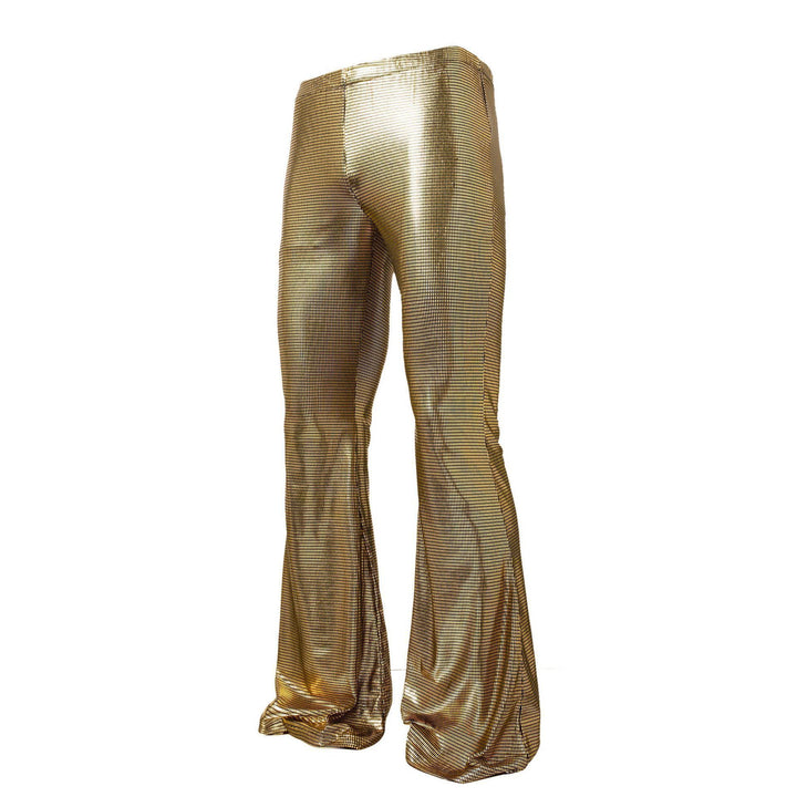 Men's extravagant shiny pants with eye-catching design Lisslune