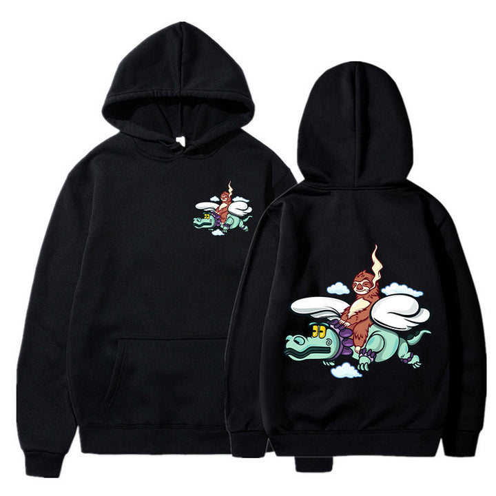Women's hoodie with creative graphic design and high-quality interior Lisslune