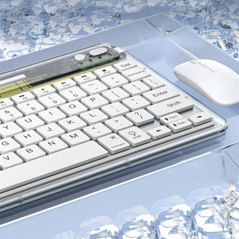 Lisslune | Transparent Wireless Bluetooth Keyboard