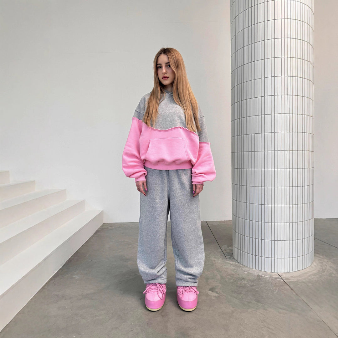 Ladies sporty loungewear set with modern design Lisslune