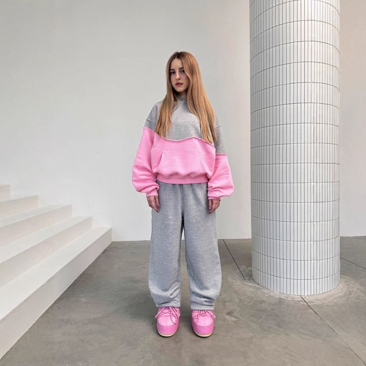 Ladies sporty loungewear set with modern design Lisslune