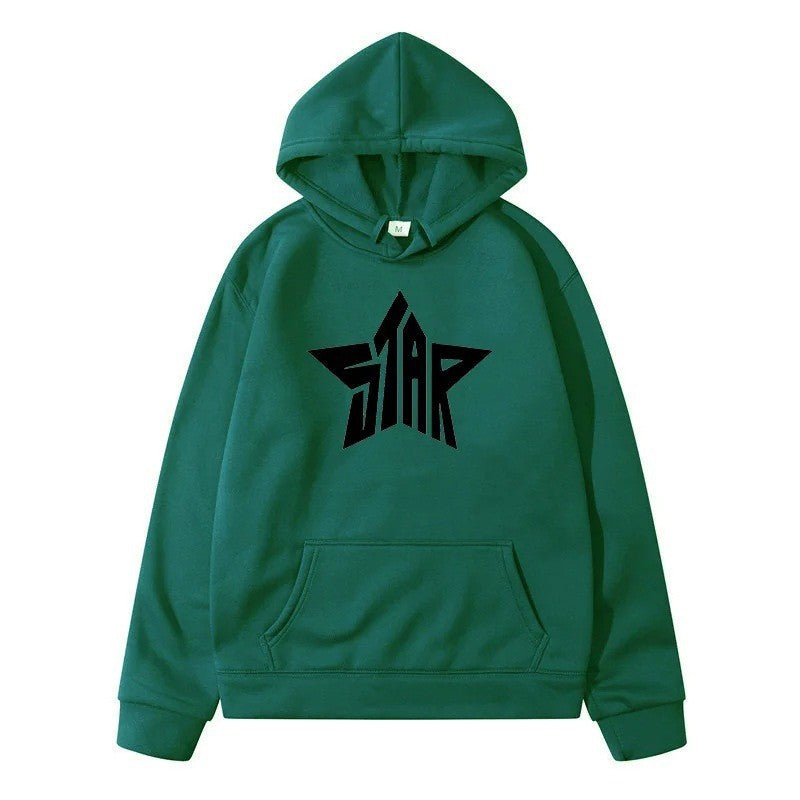 Women's hoodie with stylish star motif Lisslune