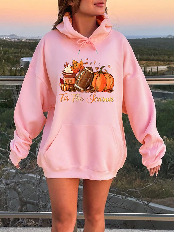 Women's hoodie with autumn motif and comfortable fit Lisslune