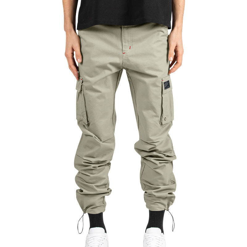 Men's Cargo Pants with practical side pockets and adjustable drawstring Lisslune