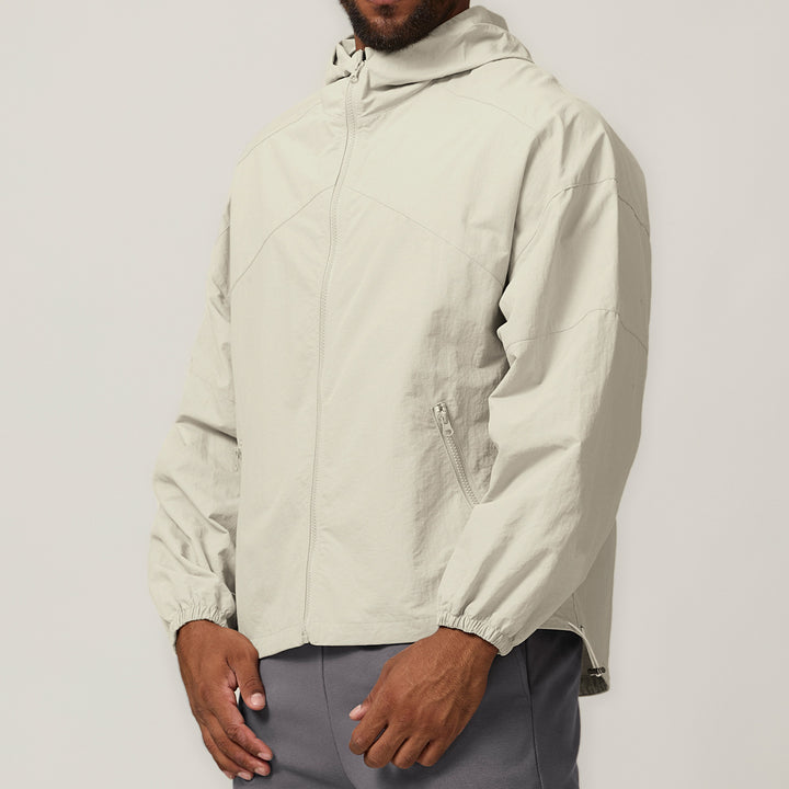 Men's Lightweight Windbreaker with Hood Lisslune