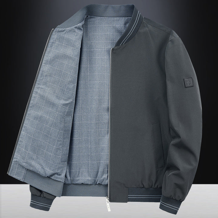 Men's Urban Lightweight Jacket with Full Zip Lisslune