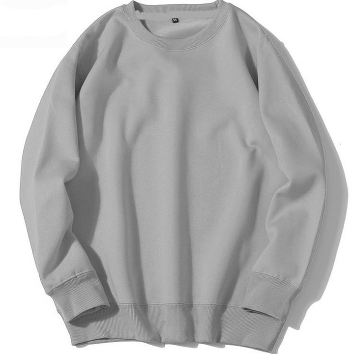 Women's sweatshirt made of high-quality cotton blend with a casual fit and round neckline Lisslune