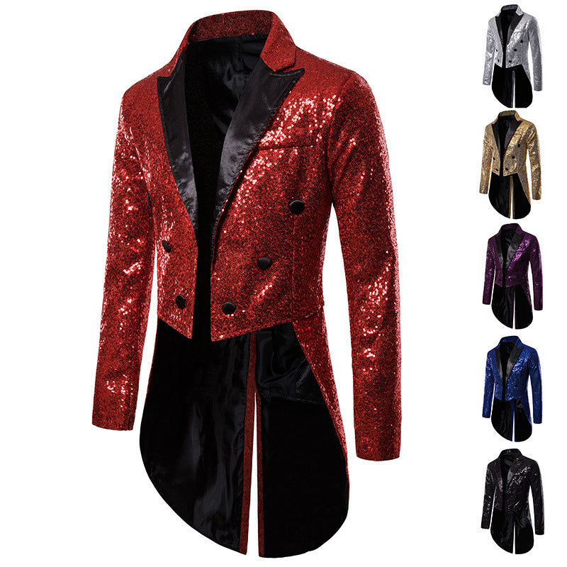 Men's glitter evening blazer Lisslune