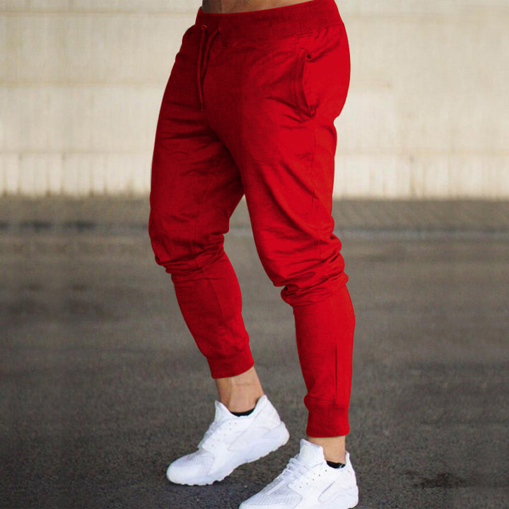 Men's sporty jogging pants with modern cut and practical pockets Lisslune