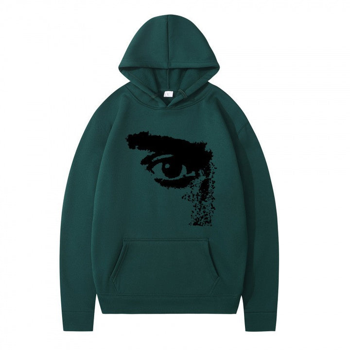 Women’s hoodie with modern, artistic print Lisslune