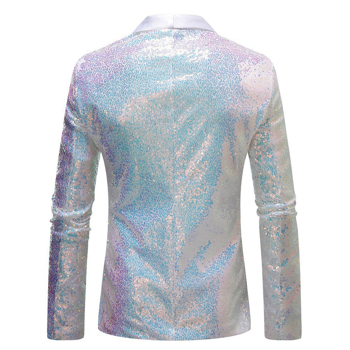 Men's elegant sequin blazer in modern design Lisslune