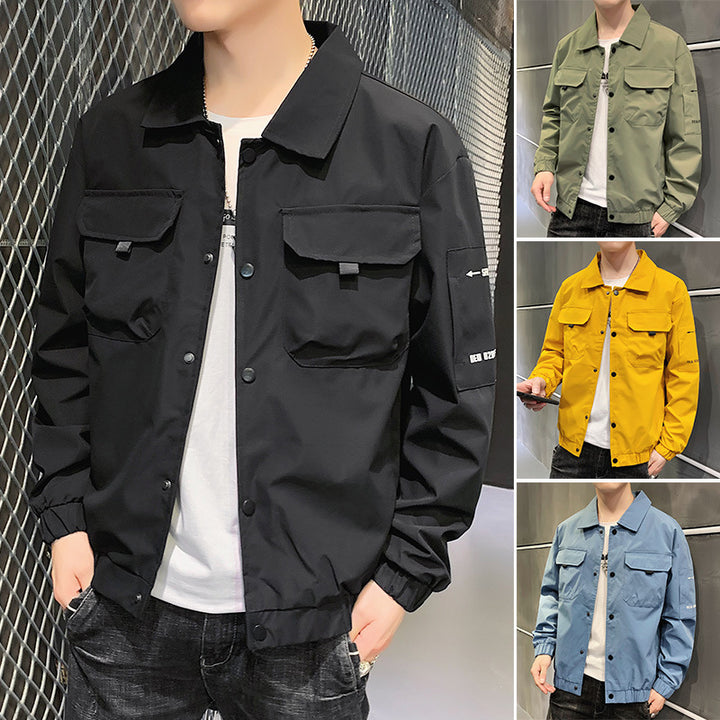 Men's functional cargo jacket Lisslune