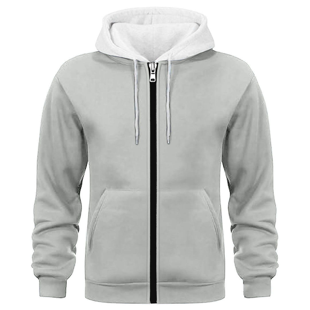 Men's Sporty Hoodie Jacket with Innovative Inner Lining Processing Lisslune