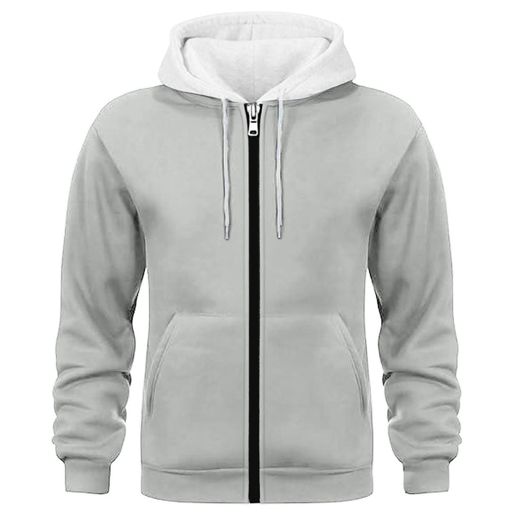 Men's Sporty Hoodie Jacket with Innovative Inner Lining Processing Lisslune
