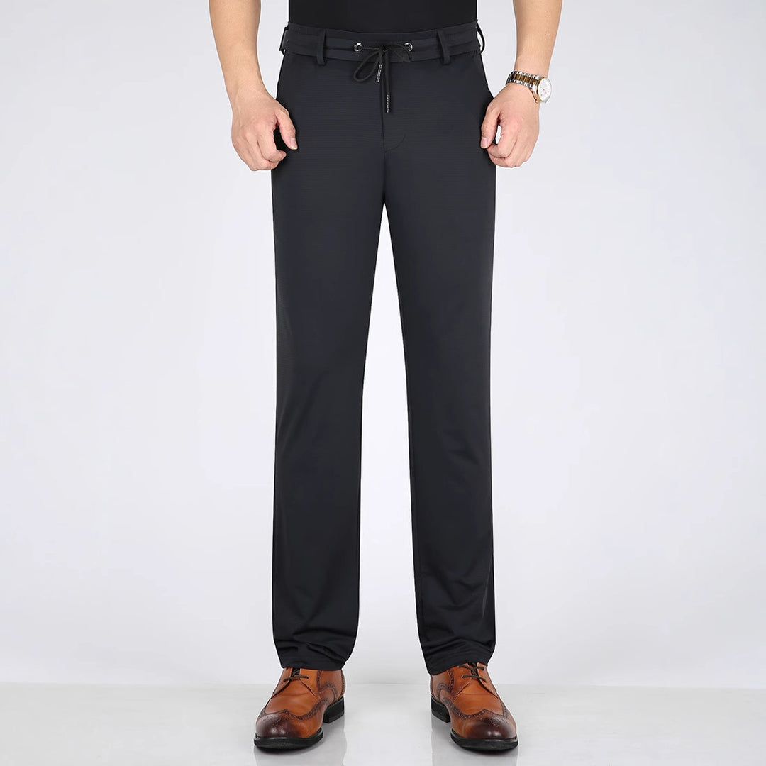 Men's elegant suit trousers with innovative pocket design Lisslune