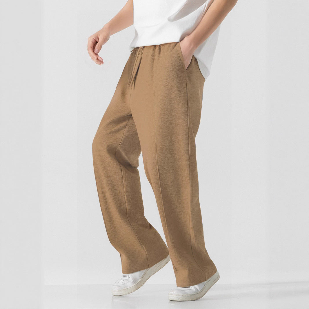 Men's Elegant, Loose Leisure Pants made of Breathable Fabric Lisslune