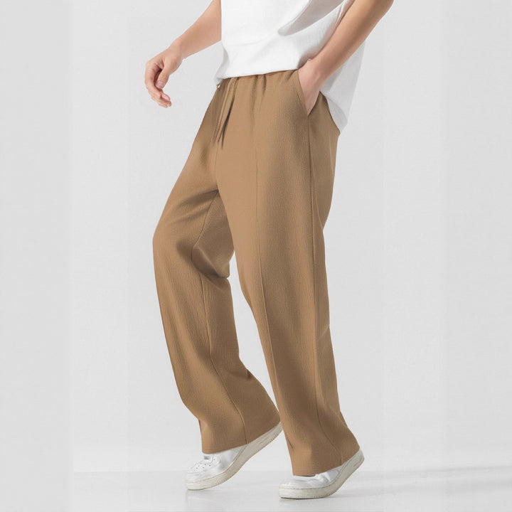 Men's Elegant, Loose Leisure Pants made of Breathable Fabric Lisslune