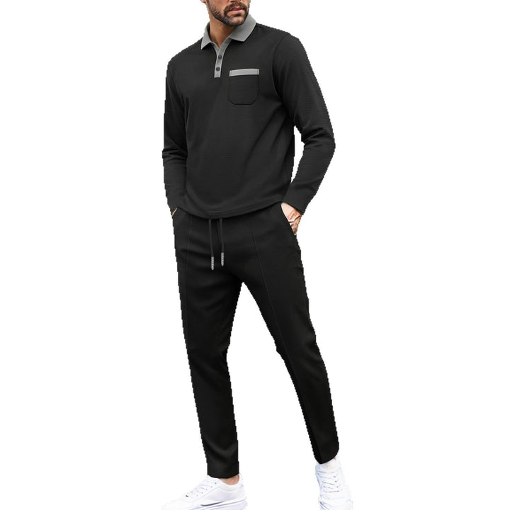 Men's sporty leisure set with modern cut and breathable materials Lisslune