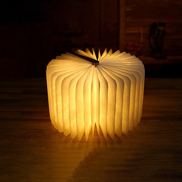 Lisslune | 📖 Wood book lamp - For desk study gift decoration light