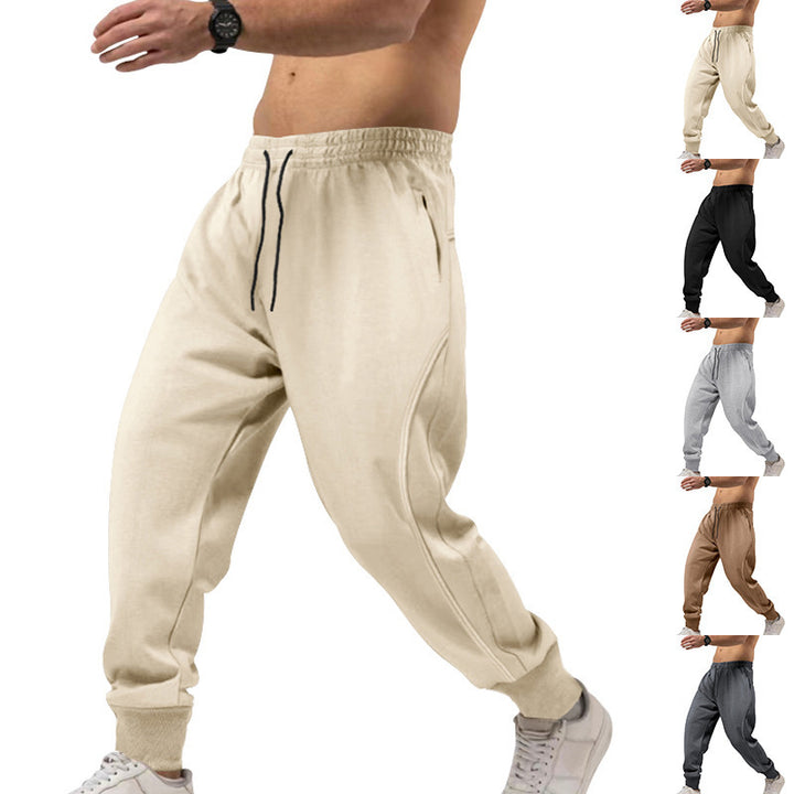 Men's sporty sweatpants with ergonomic cut and practical pockets Lisslune