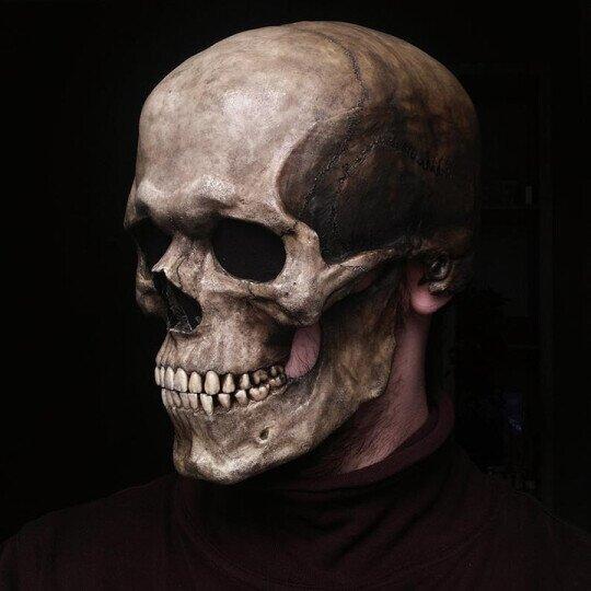 Lisslune | Full Head Skull Mask
