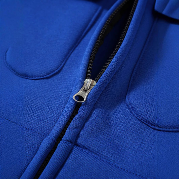 Men's hoodie jacket with functional pockets and high-quality material Lisslune