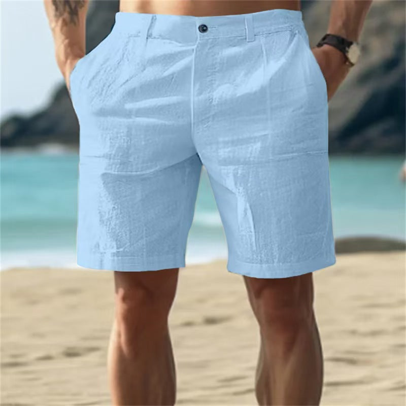 Men's swim shorts with quick-drying material and practical side pockets Lisslune