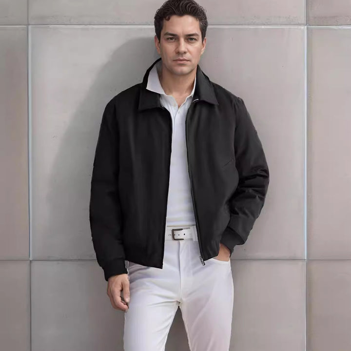 Men's casual jacket with modern design and practical details Lisslune
