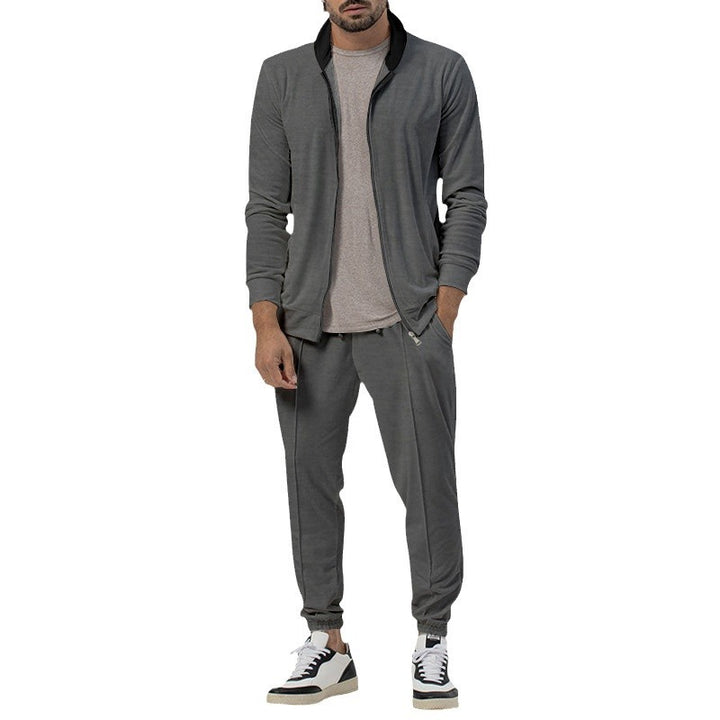 Men's tracksuit with functional zip pockets and breathable material Lisslune