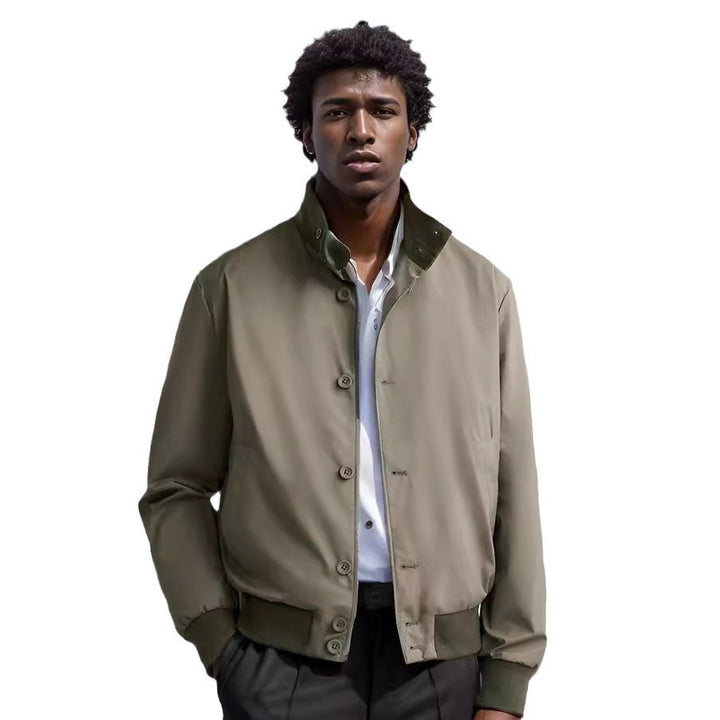 Men's sporty transitional jacket with zipper Lisslune