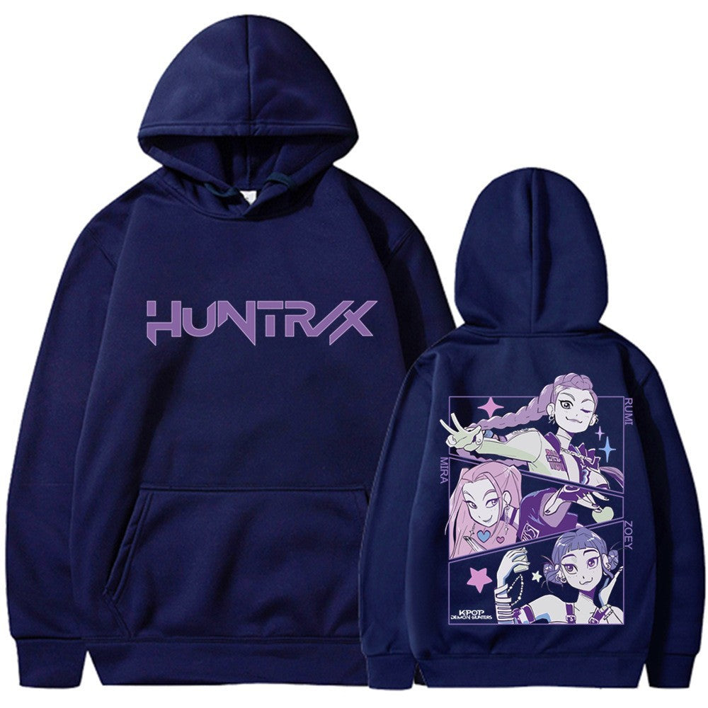 Women's hoodie with artistic anime print Lisslune