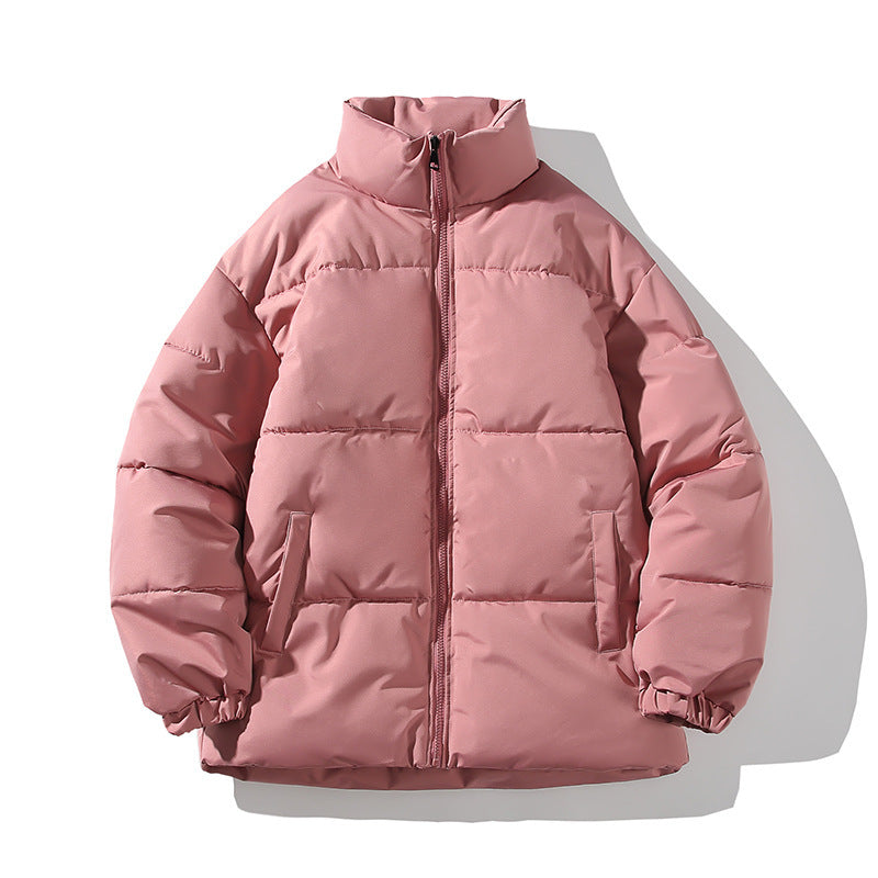 Men's insulated quilted jacket with high collar and elastic cuffs Lisslune