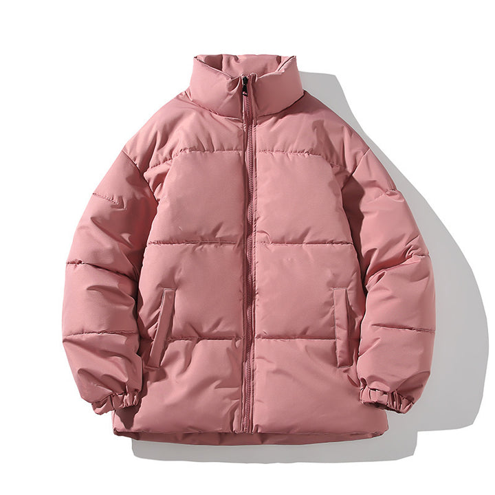 Men's insulated quilted jacket with high collar and elastic cuffs Lisslune