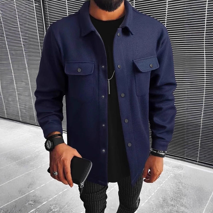 Men's Designer-Style Shirt Jacket Lisslune