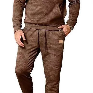 Men's tracksuit with textured design and practical details Lisslune