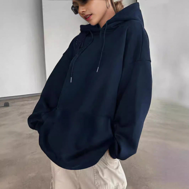 Women’s Hoodie with Glittering Star Motif Lisslune