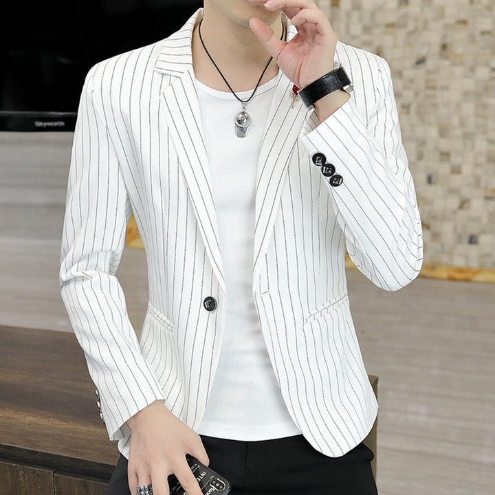 Men's stylish striped blazer Lisslune